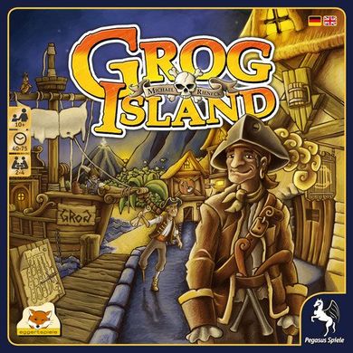 Настільна гра  "Піратський острів" (Grog island)