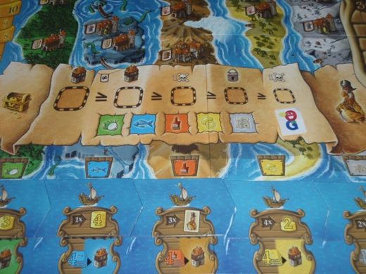 Настільна гра  "Піратський острів" (Grog island)